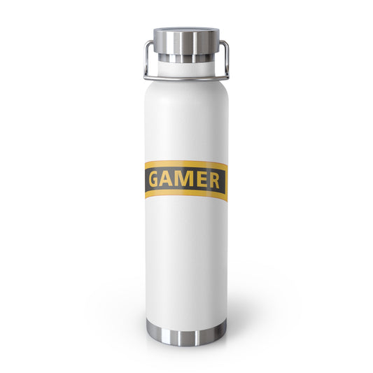 Gamer Insulated Water Bottle - Personalized Fitness Gift, Travel Hydration, Workout Bottle, Unique Gym Companion