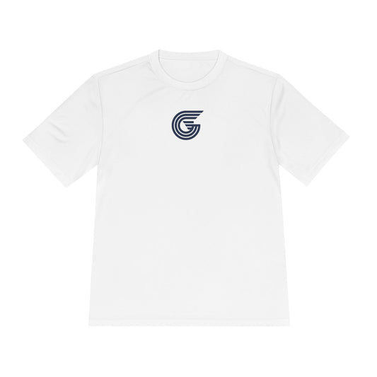 Genyus - Unisex Moisture Wicking Tee, Sporty Workout Shirt, Fitness Gift, Casual Wear, Graphic Tee for Dads