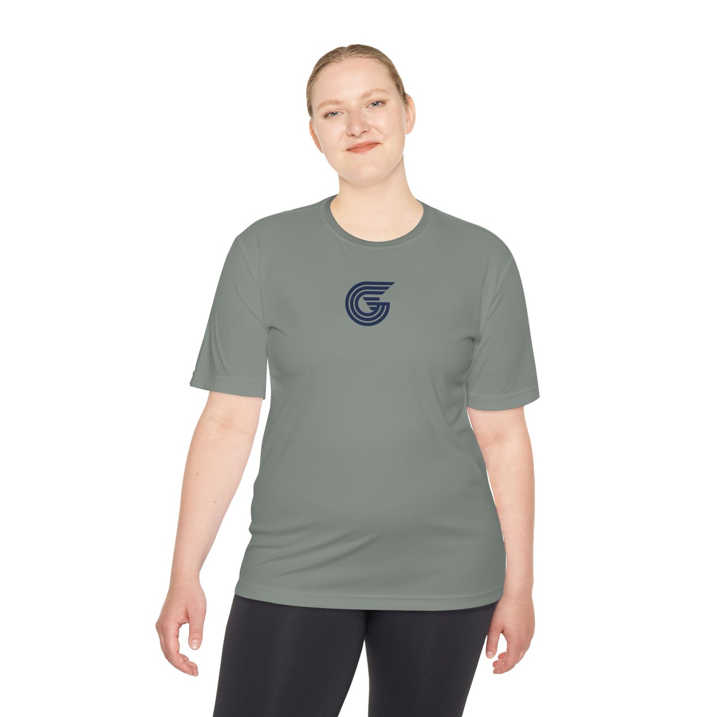 Genyus - Unisex Moisture Wicking Tee, Sporty Workout Shirt, Fitness Gift, Casual Wear, Graphic Tee for Dads